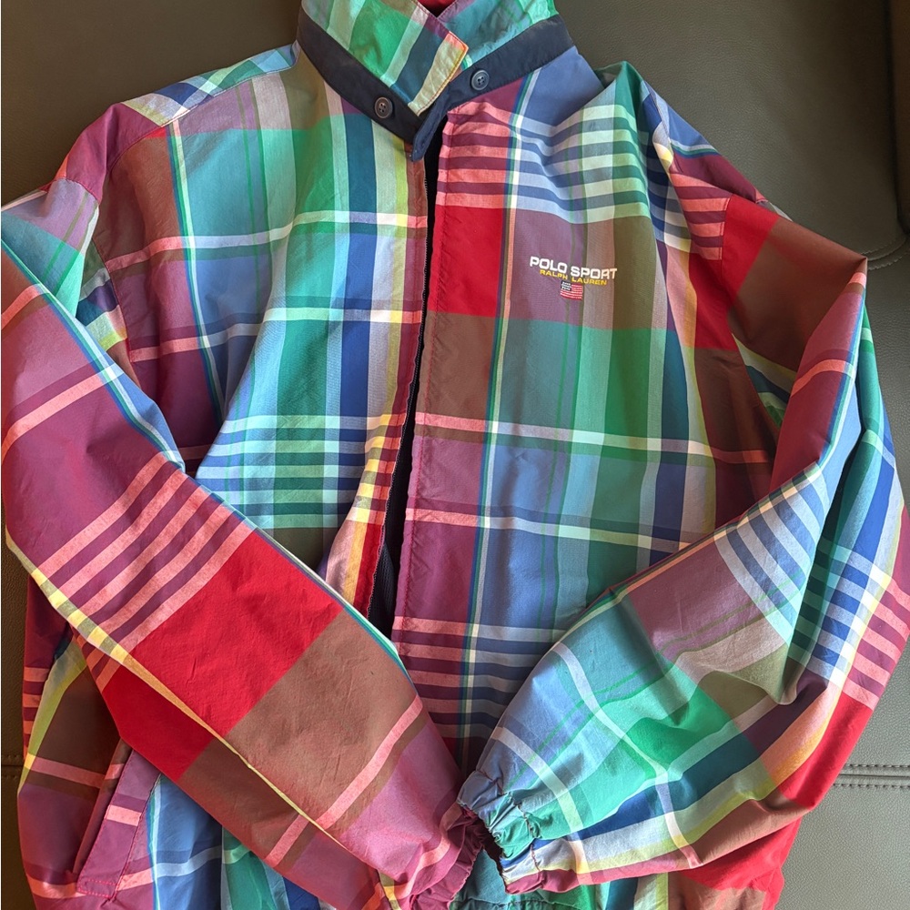 Ralph Lauren Colorful Plaid Button Down Shirt
